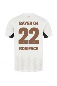 Fotbalové Dres Bayer Leverkusen Victor Boniface #22 Venkovní Oblečení 2024-25 Krátký Rukáv